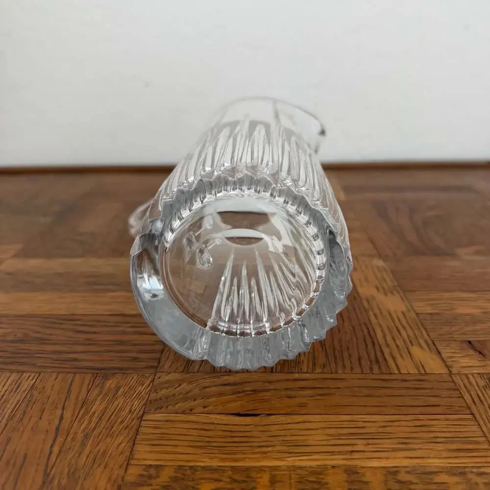 Mikasa Arctic Lights Crystal Pitcher with Vertical Cuts